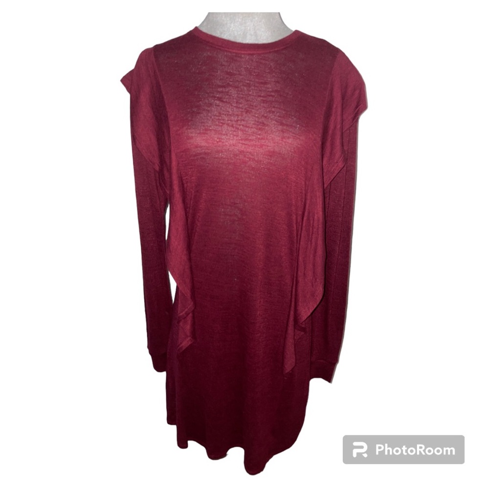 Maroon dress